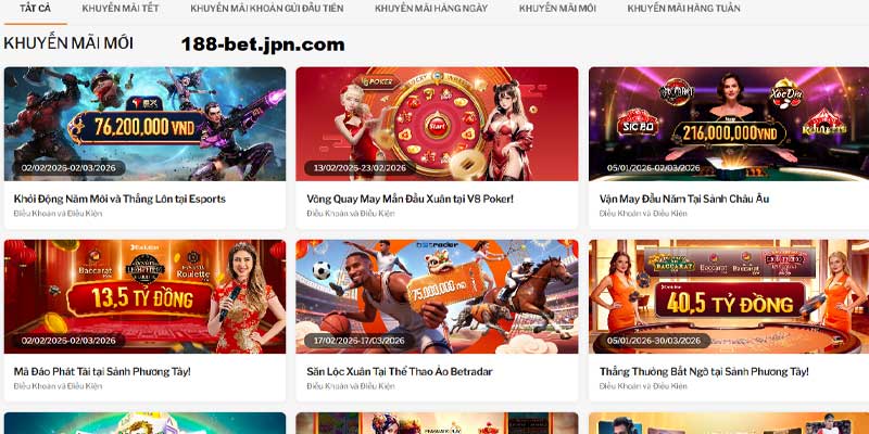 188BET tijd-stroom 🎖️ link vào 188BET mới nhất 2026 - Link 188 BET 10 Thưởng khuyến mãi lớn tại 188bet